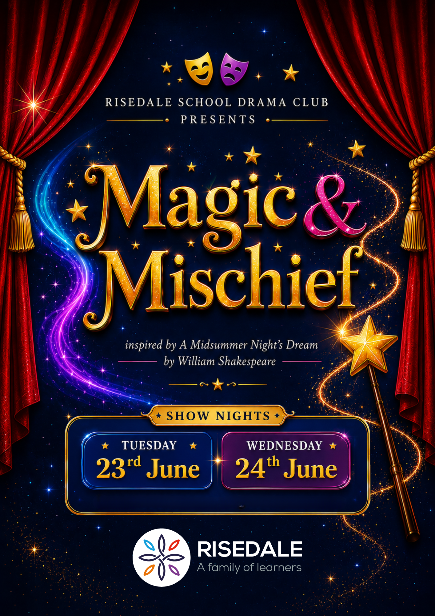 Magic & Mischief Front Cover